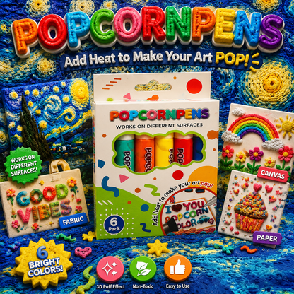 🔥🔥Last Day Buy 1 Get 1🔥3D Printing Bubble Pen - Turn Flat Drawings Into Touchable 3D Art🪄🪄
