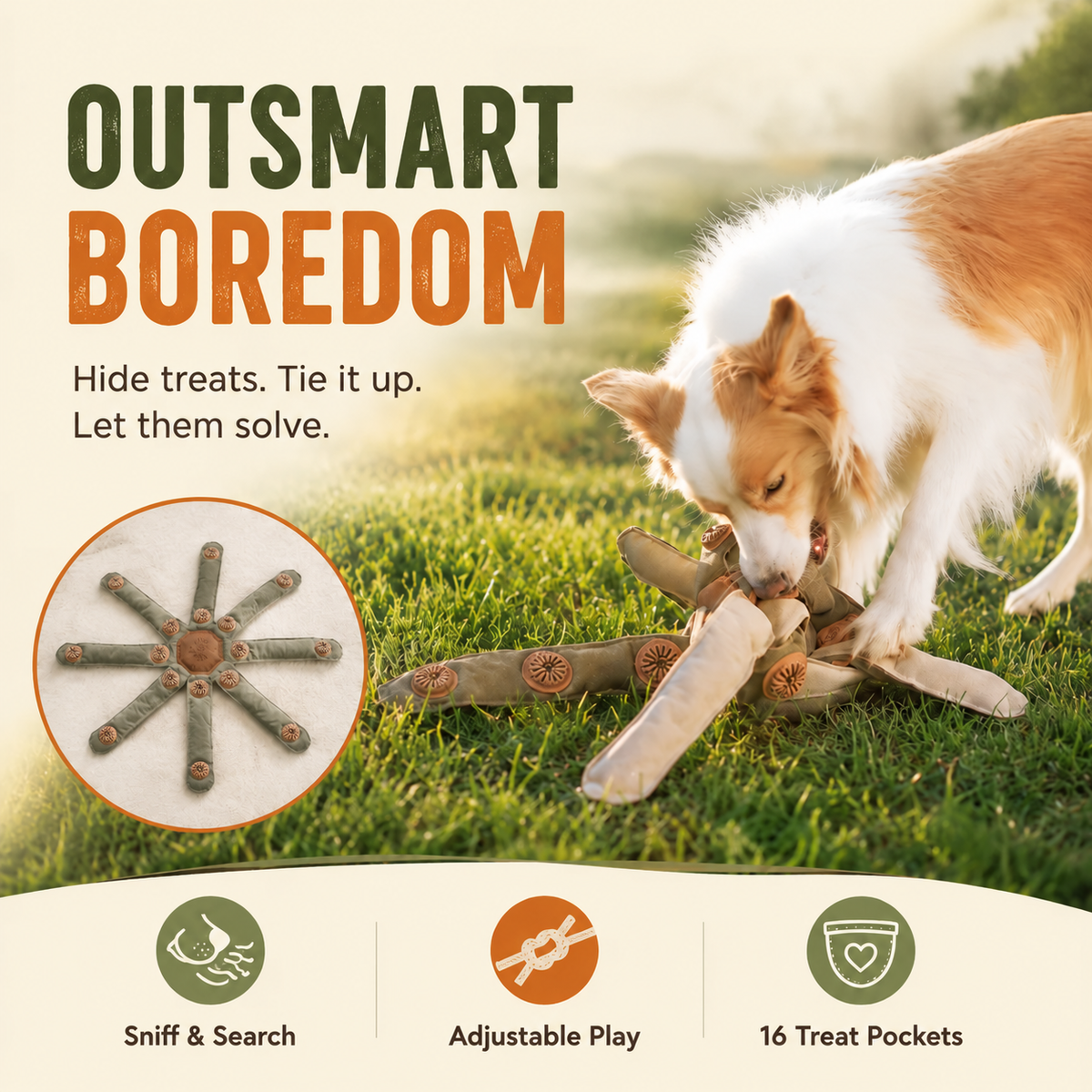 Virelunepets™ Dogtopus - Happy-Hunt Offer-Oct.