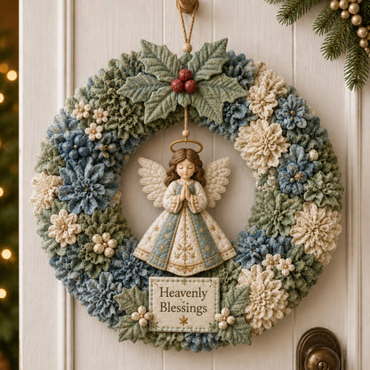🎄🔥49% Off Last Day 🎊 3D Fabric Poke Wreath DIY Kit