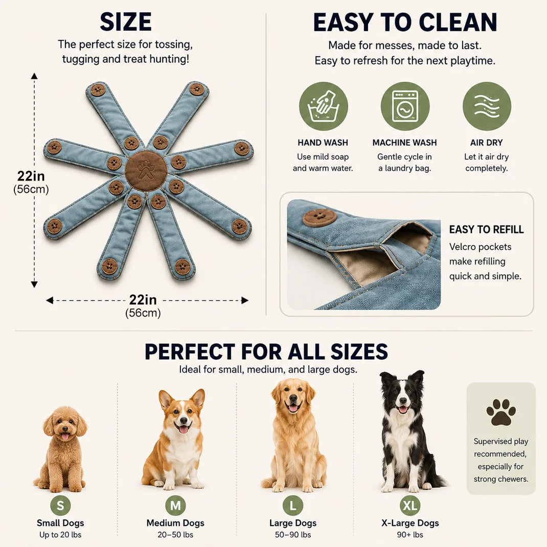 Virelunepets™ Dogtopus - Happy-Hunt Offer-Oct.