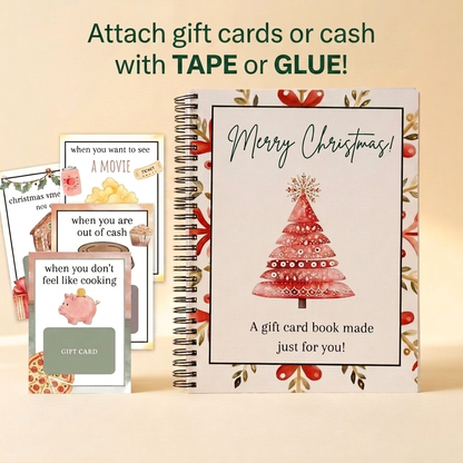 Christmas Gift Card Book