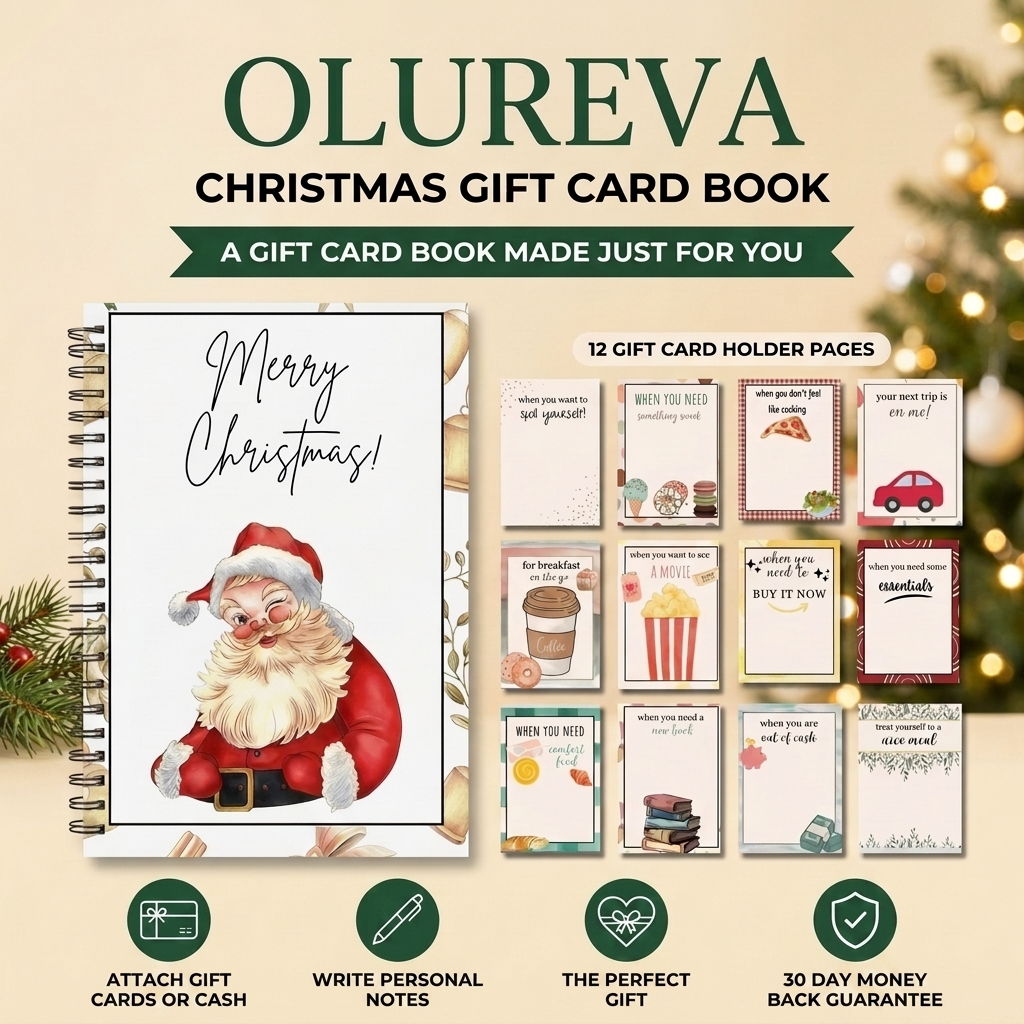 Christmas Gift Card Book